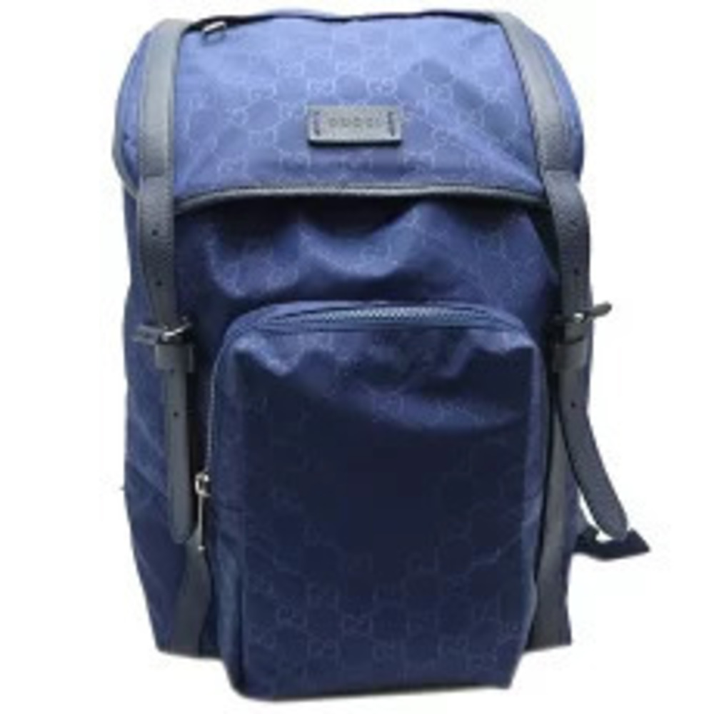 Gucci GG Backpack Daypack Blue